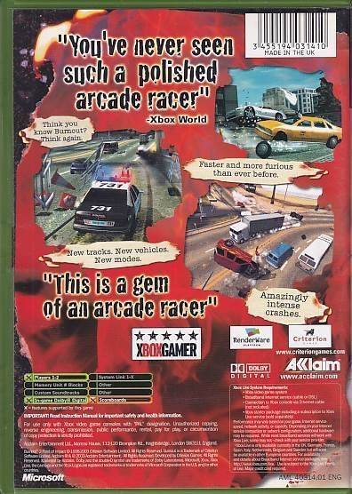 Burnout 2 Point Of Impact - XBOX 360 (B Grade) (Genbrug)